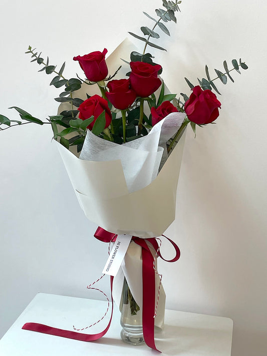 6 Red Rose Bouquet